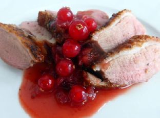 Duck-Breast-with-Redcurrant-and-Port-Sauce